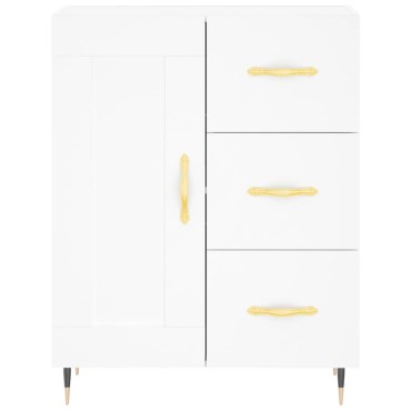 vidaXL Ντουλάπι Λευκό 69,5x34x90cm από Επεξεργασμένο Ξύλο 1 τεμ.