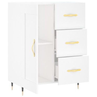 vidaXL Ντουλάπι Λευκό 69,5x34x90cm από Επεξεργασμένο Ξύλο 1 τεμ.