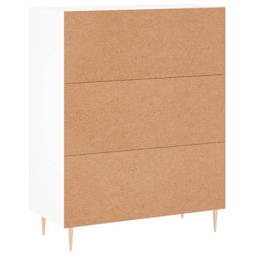 vidaXL Ντουλάπι Λευκό 69,5x34x90cm από Επεξεργασμένο Ξύλο 1 τεμ.