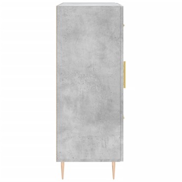 vidaXL Ντουλάπι Γκρι Σκυροδέματος 69,5x34x90cm Επεξεργασμένο Ξύλο 1 τεμ.