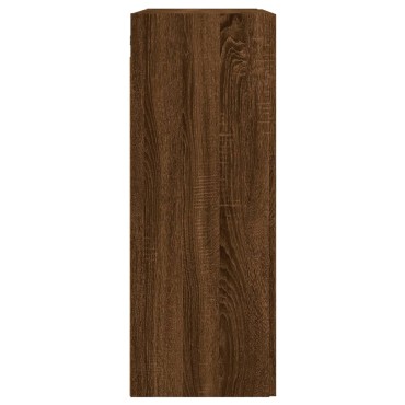 vidaXL Ντουλάπι Τοίχου Καφέ Δρυς 69,5x34x90cm από Επεξεργ. Ξύλο 1 τεμ.