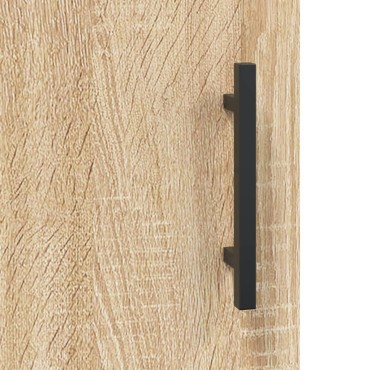vidaXL Ντουλάπι Επιτοίχιο Sonoma Δρυς 69,5x34x90cm Επεξεργ. Ξύλο 1 τεμ.