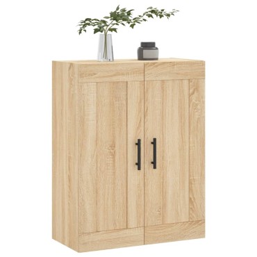 vidaXL Ντουλάπι Επιτοίχιο Sonoma Δρυς 69,5x34x90cm Επεξεργ. Ξύλο 1 τεμ.
