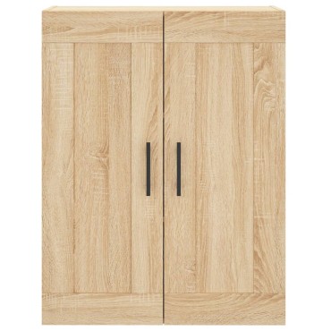 vidaXL Ντουλάπι Επιτοίχιο Sonoma Δρυς 69,5x34x90cm Επεξεργ. Ξύλο 1 τεμ.