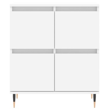 vidaXL Συρταριέρα Λευκή 60x35x70cm από Επεξεργασμένο Ξύλο 1 τεμ.