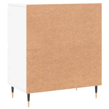 vidaXL Συρταριέρα Λευκή 60x35x70cm από Επεξεργασμένο Ξύλο 1 τεμ.