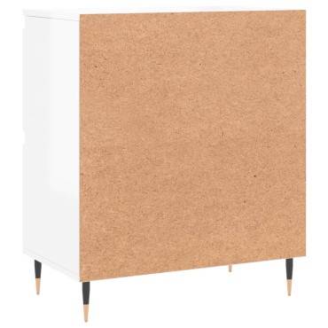 vidaXL Ντουλάπι Γυαλιστερό Λευκό 60x35x70cm από Επεξεργασμένο Ξύλο 1 τεμ.