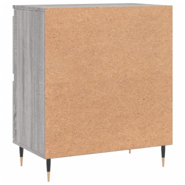 vidaXL Ντουλάπι Γκρι Sonoma 60x35x70cm από Επεξεργασμένο Ξύλο 1 τεμ.