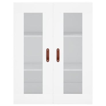 vidaXL Ντουλάπι Λευκό 69,5x34x180cm από Επεξεργασμένο Ξύλο 1 τεμ.