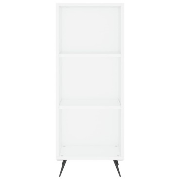 vidaXL Ντουλάπι Λευκό 34,5x34x180cm από Επεξεργασμένο Ξύλο 1 τεμ.