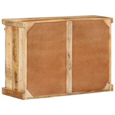 vidaXL Μπουφές 80x30x55cm από Μασίφ Ακατέργαστο Ξύλο Μάνγκο 1 τεμ.
