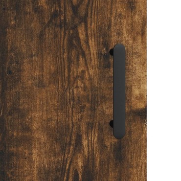 vidaXL Ντουλάπι Καφέ Δρυς 69,5x34x180cm από Επεξεργασμένο Ξύλο 1 τεμ.