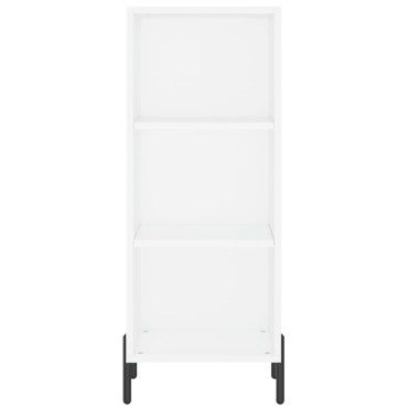 vidaXL Ντουλάπι Λευκό 34,5x34x180cm από Επεξεργασμένο Ξύλο 1 τεμ.