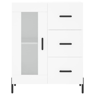 vidaXL Ντουλάπι Λευκό 69,5x34x180cm από Επεξεργασμένο Ξύλο 1 τεμ.
