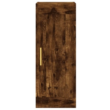 vidaXL Ντουλάπι Καπνιστή δρυς 34,5x34x180cm από Επεξεργασμένο Ξύλο 1 τεμ.