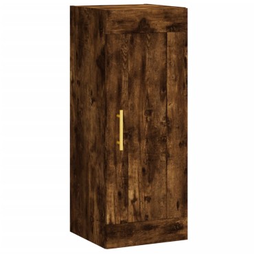 vidaXL Ντουλάπι Καπνιστή δρυς 34,5x34x180cm από Επεξεργασμένο Ξύλο 1 τεμ.
