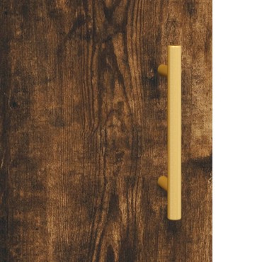 vidaXL Ντουλάπι Καπνιστή δρυς 34,5x34x180cm από Επεξεργασμένο Ξύλο 1 τεμ.