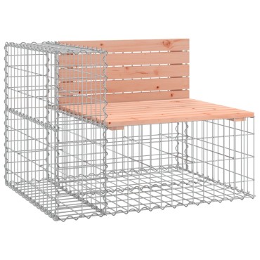 vidaXL Παγκάκι Συρματοκιβώτιο 287x71x65,5cm Μασίφ Ξύλο Ψευδοτσούγκας 1 τεμ.