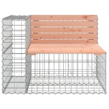vidaXL Παγκάκι Συρματοκιβώτιο 287x71x65,5cm Μασίφ Ξύλο Ψευδοτσούγκας 1 τεμ.