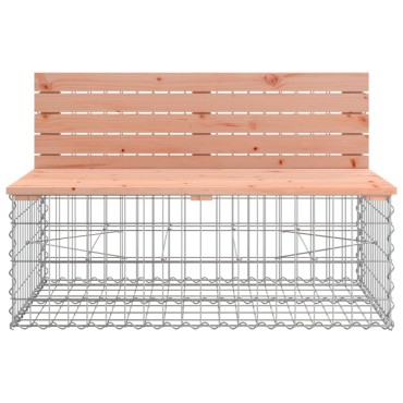 vidaXL Παγκάκι Συρματοκιβώτιο 287x71x65,5cm Μασίφ Ξύλο Ψευδοτσούγκας 1 τεμ.