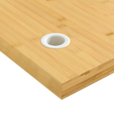 vidaXL Επιφάνεια Γραφείου 80x40x4 εκ. από Μπαμπού