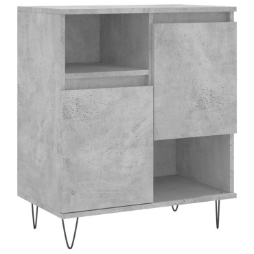 vidaXL Ντουλάπι Γκρι Σκυροδέματος 60x35x70cm Επεξεργασμένο Ξύλο 1 τεμ.