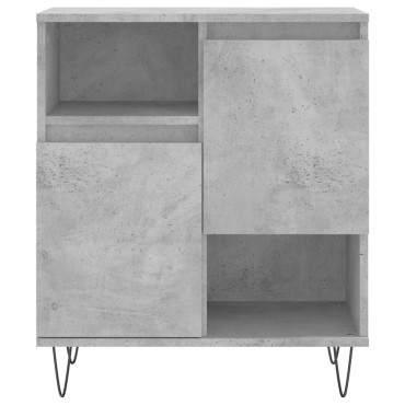 vidaXL Ντουλάπι Γκρι Σκυροδέματος 60x35x70cm Επεξεργασμένο Ξύλο 1 τεμ.