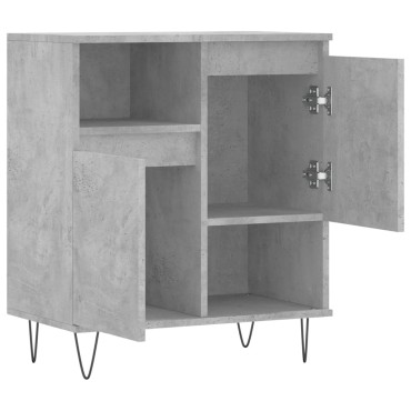 vidaXL Ντουλάπι Γκρι Σκυροδέματος 60x35x70cm Επεξεργασμένο Ξύλο 1 τεμ.