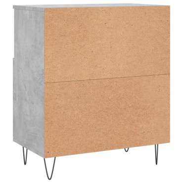 vidaXL Ντουλάπι Γκρι Σκυροδέματος 60x35x70cm Επεξεργασμένο Ξύλο 1 τεμ.