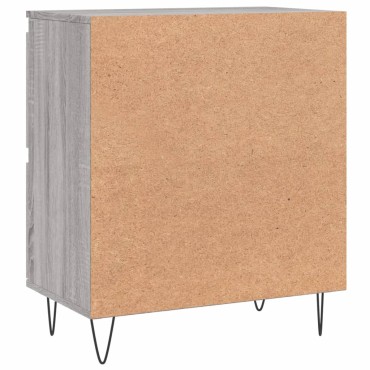 vidaXL Ντουλάπι Γκρι Sonoma 60x35x70cm από Επεξεργασμένο Ξύλο 1 τεμ.