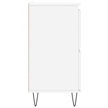 vidaXL Συρταριέρα Λευκή 60x35x70cm από Επεξεργασμένο Ξύλο 1 τεμ.