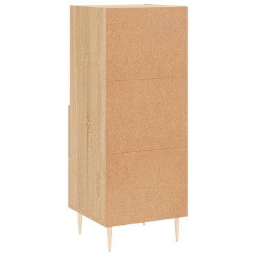 vidaXL Ντουλάπι Sonoma Δρυς 34,5x34x90cm από Επεξεργασμένο Ξύλο 1 τεμ.