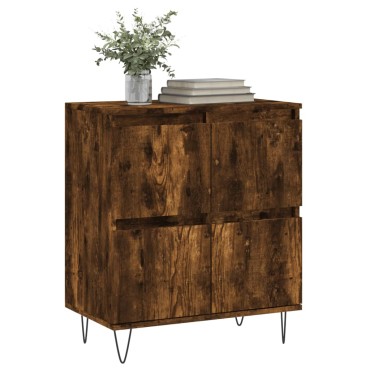 vidaXL Ντουλάπι Καπνιστή Δρυς 60x35x70cm από Επεξεργασμένο Ξύλο 1 τεμ.