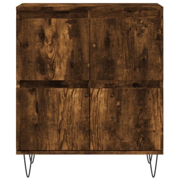 vidaXL Ντουλάπι Καπνιστή Δρυς 60x35x70cm από Επεξεργασμένο Ξύλο 1 τεμ.
