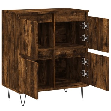 vidaXL Ντουλάπι Καπνιστή Δρυς 60x35x70cm από Επεξεργασμένο Ξύλο 1 τεμ.