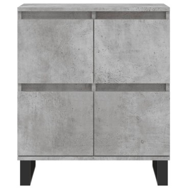 vidaXL Ντουλάπι Γκρι Σκυροδέματος 60x35x70cm Επεξεργασμένο Ξύλο 1 τεμ.