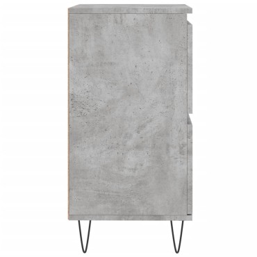 vidaXL Ντουλάπι Γκρι Σκυροδέματος 60x35x70cm Επεξεργασμένο Ξύλο 1 τεμ.