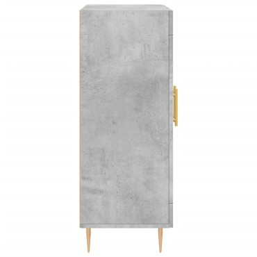 vidaXL Ντουλάπι Γκρι Σκυροδέματος 69,5x34x90cm Επεξεργασμένο Ξύλο 1 τεμ.
