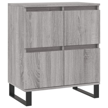 vidaXL Ντουλάπι Γκρι Sonoma 60x35x70cm από Επεξεργασμένο Ξύλο 1 τεμ.