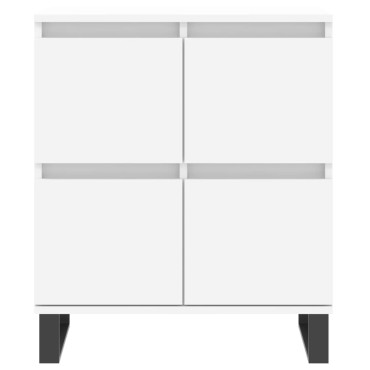 vidaXL Συρταριέρα Λευκή 60x35x70cm από Επεξεργασμένο Ξύλο 1 τεμ.