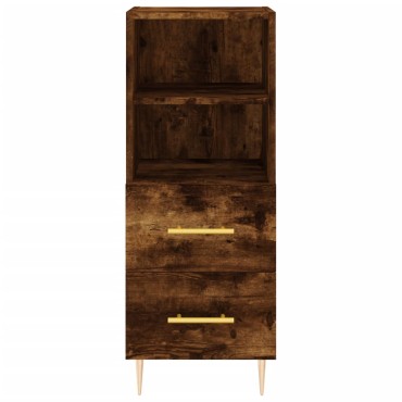 vidaXL Ντουλάπι Καπνιστή Δρυς 34,5x34x90cm Επεξεργασμένο Ξύλο 1 τεμ.