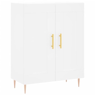 vidaXL Ντουλάπι Λευκό 69,5x34x90cm από Επεξεργασμένο Ξύλο 1 τεμ.