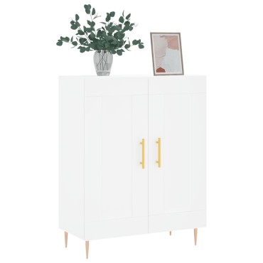 vidaXL Ντουλάπι Λευκό 69,5x34x90cm από Επεξεργασμένο Ξύλο 1 τεμ.