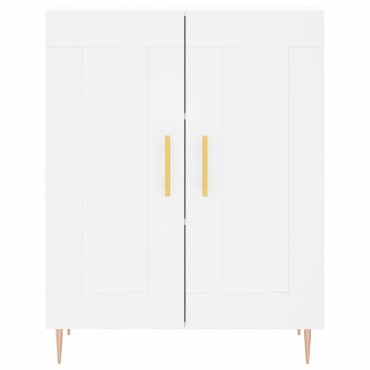 vidaXL Ντουλάπι Λευκό 69,5x34x90cm από Επεξεργασμένο Ξύλο 1 τεμ.