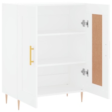 vidaXL Ντουλάπι Λευκό 69,5x34x90cm από Επεξεργασμένο Ξύλο 1 τεμ.