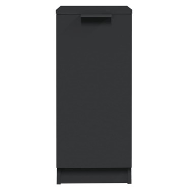 vidaXL Ντουλάπια 2 τεμ. Μαύρα 30x30x70cm από Επεξεργασμένο Ξύλο