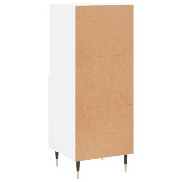 vidaXL Ντουλάπι Λευκό 34,5x34x90cm από Επεξεργασμένο Ξύλο 1 τεμ.