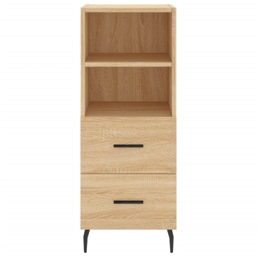 vidaXL Ντουλάπι Sonoma Δρυς 34,5x34x90cm από Επεξεργασμένο Ξύλο 1 τεμ.
