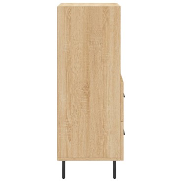 vidaXL Ντουλάπι Sonoma Δρυς 34,5x34x90cm από Επεξεργασμένο Ξύλο 1 τεμ.
