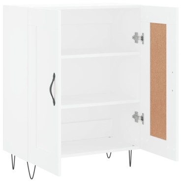 vidaXL Ντουλάπι Λευκό 69,5x34x90cm από Επεξεργασμένο Ξύλο 1 τεμ.